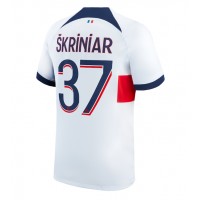 Maglie da calcio Paris Saint-Germain Milan Skriniar #37 Seconda Maglia 2023-24 Manica Corta